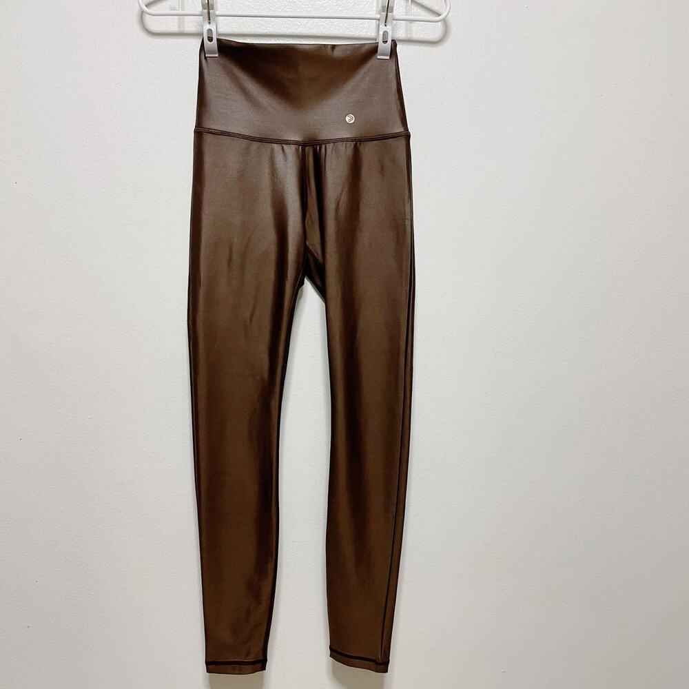 Savvi Mirage Liquid Leggings in Mocha